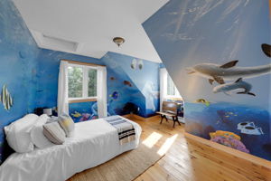 main house 3rd bedroom hand painted Finding Nemo theme