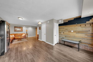 lower level apt entrance from patio