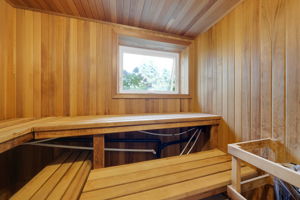 lower level sauna