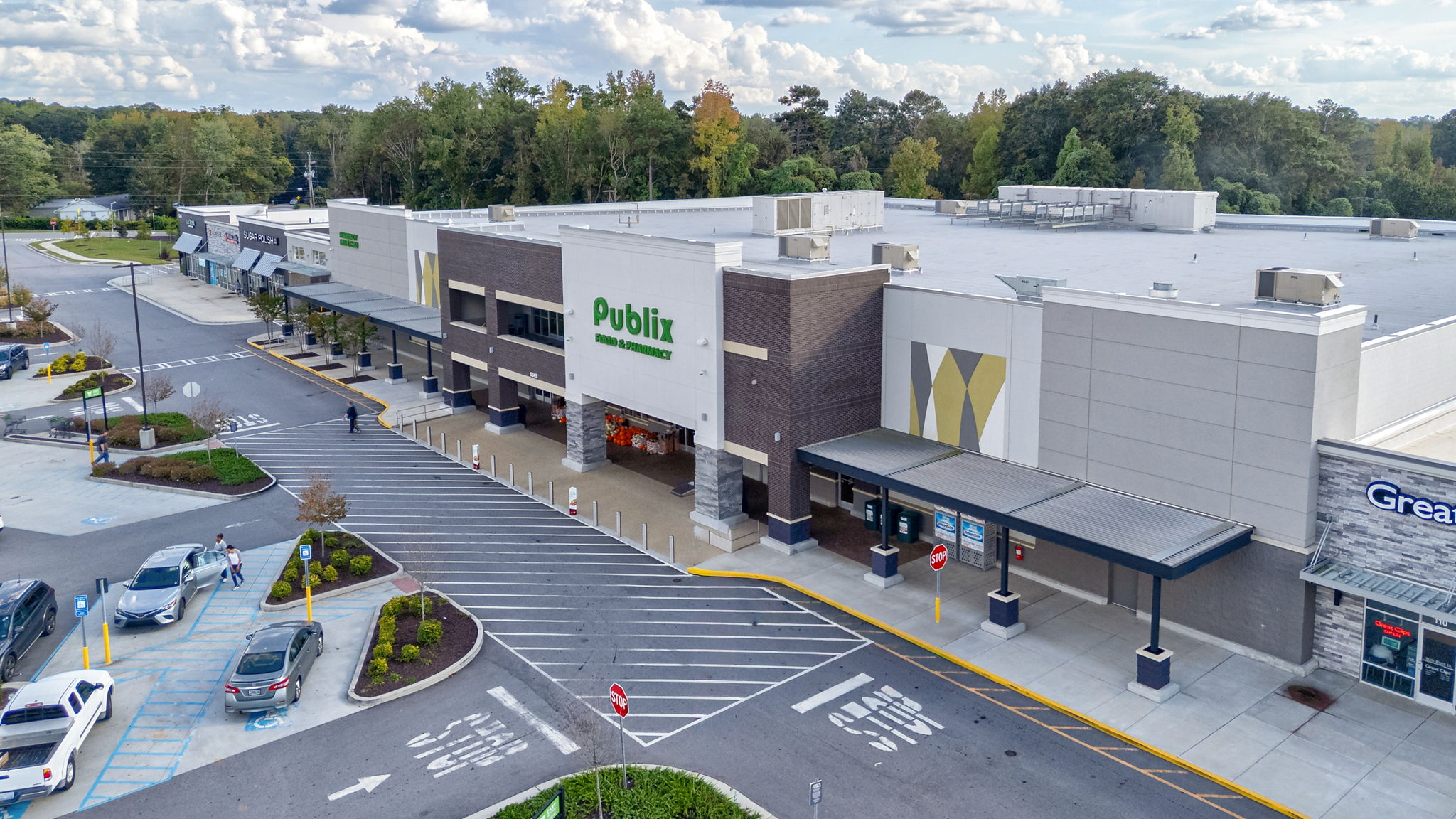 Walkable Publix shopping center