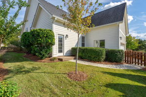 Backyard (primary bedroom access)