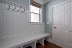 Mudroom (attached great-room & garage)