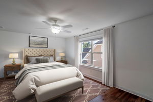 Bedroom #2 (en-suite jack-n-jill bathroom)