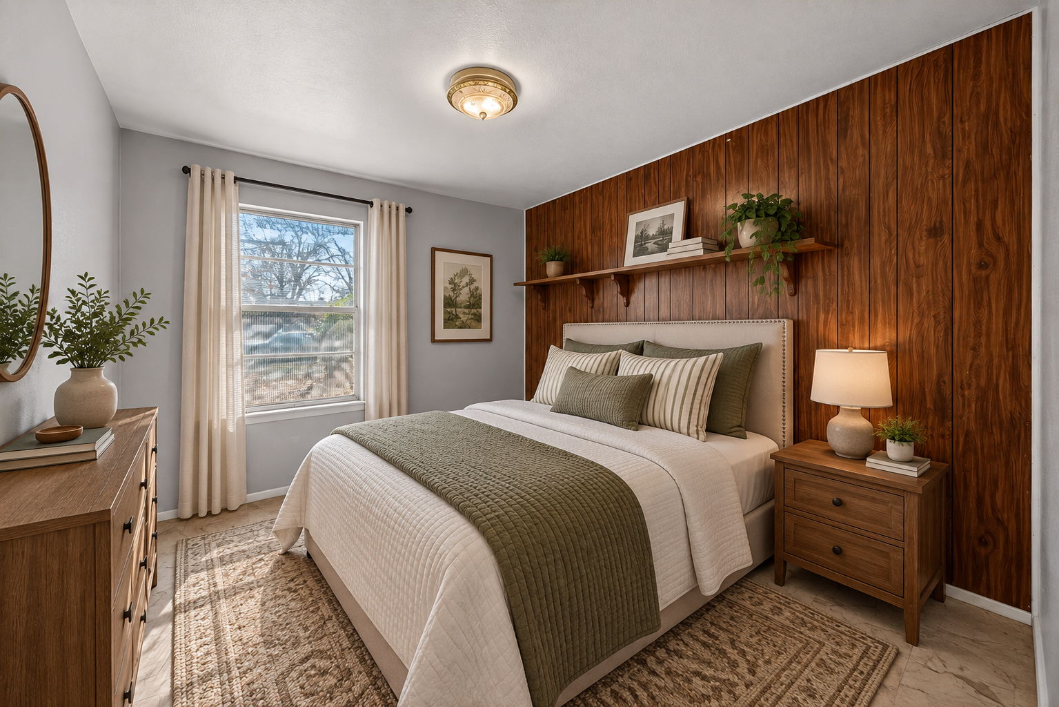 Bedroom Virtually Staged