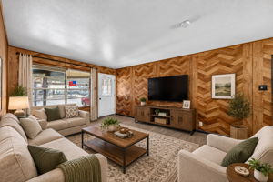 Family Room Virtually staged