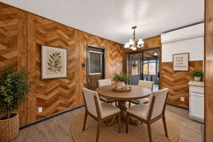 Dining Room Virtually Staged
