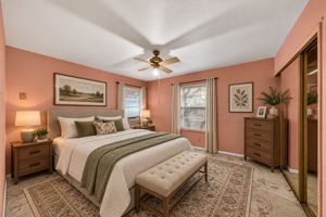 Bedroom Virtually Staged