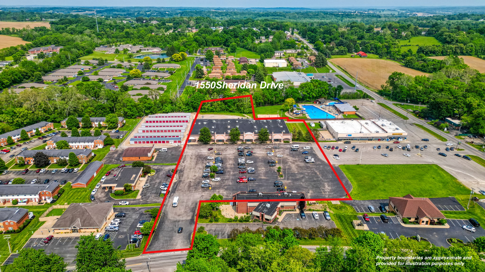 1550 Sheridan Drive Property Outline 1