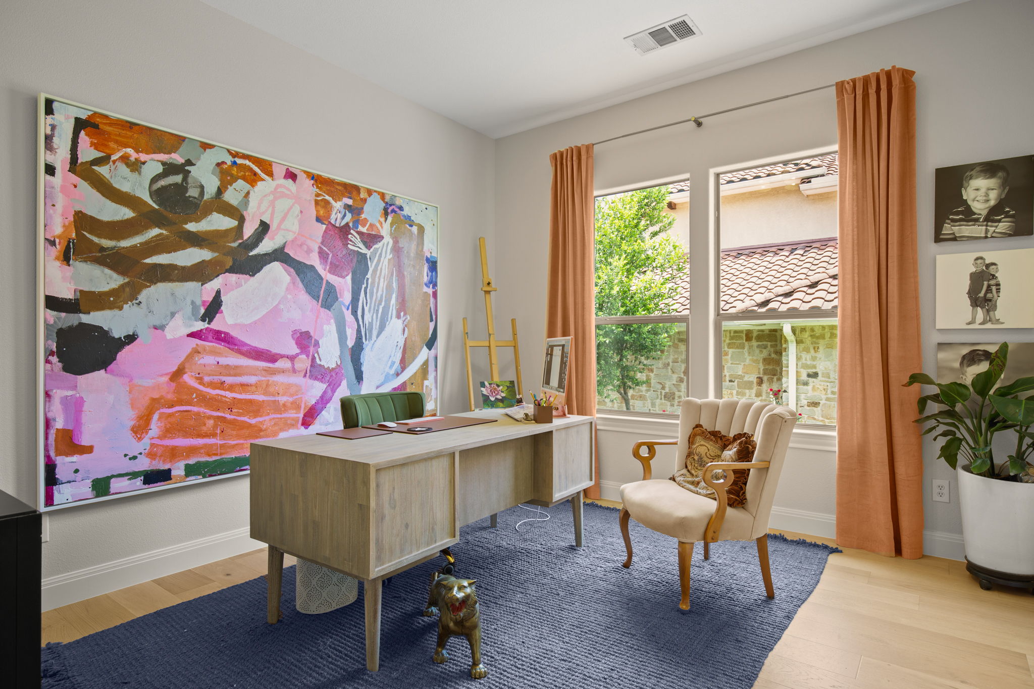 Study or additional bedroom on the main level.