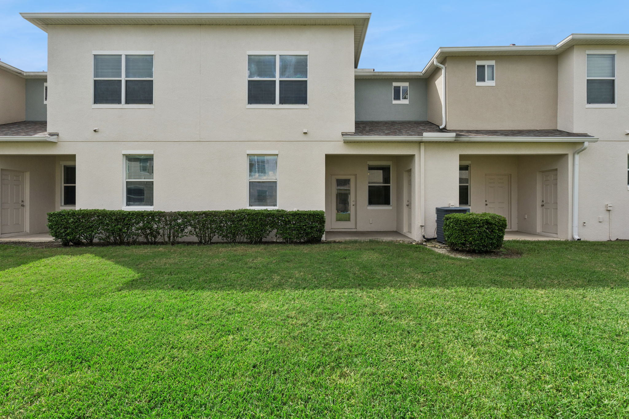 backside of unit