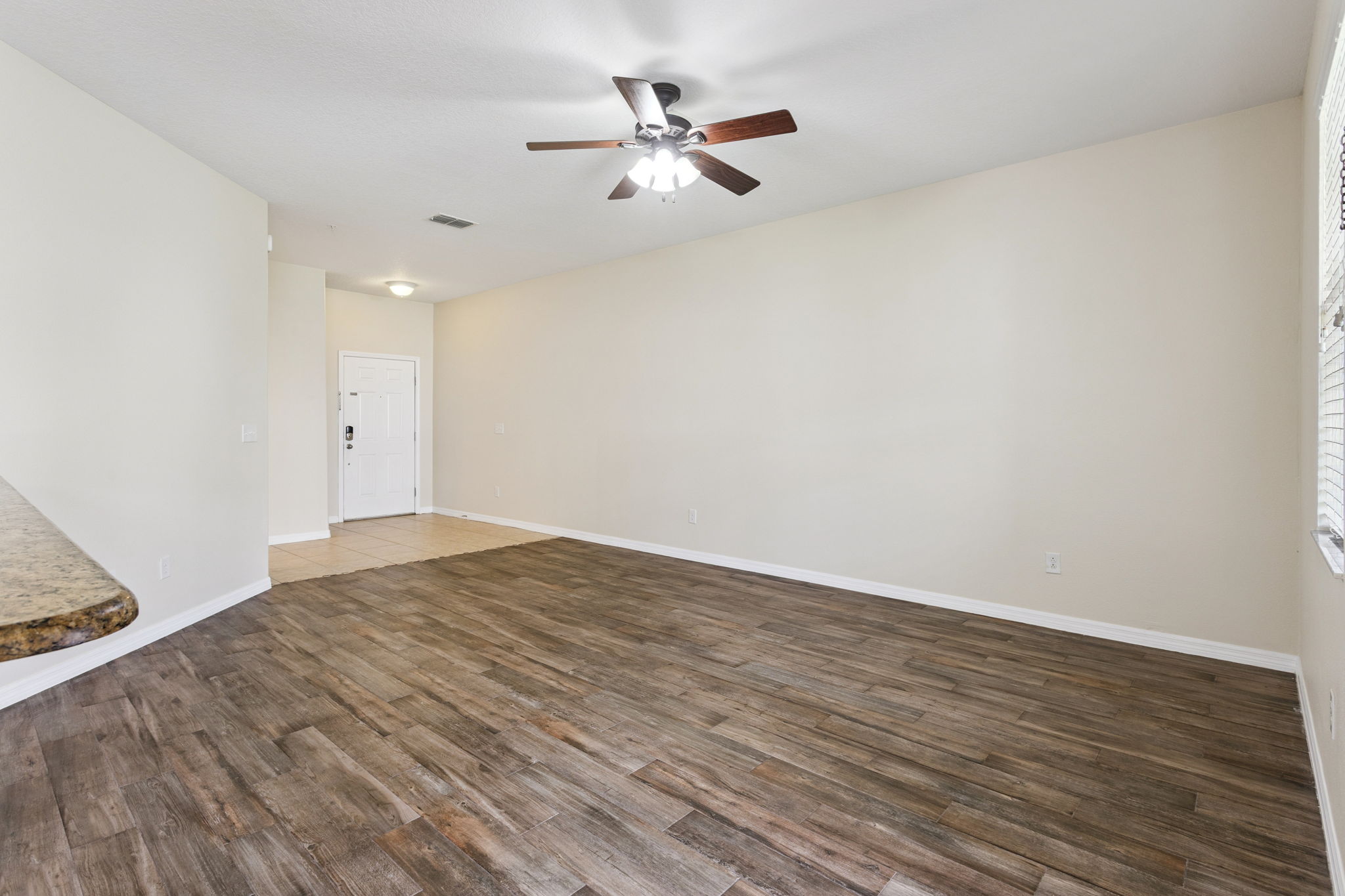 Living room from Dining area