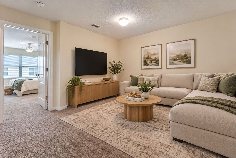 VIRTUALLY STAGED LOFT