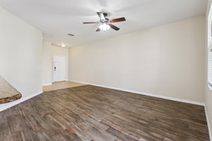 Living room from Dining area