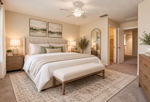 VIRTUALLY STAGED PRIMARY SUITE