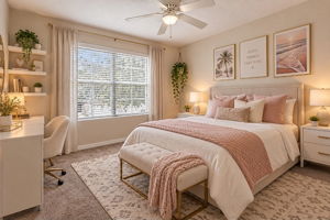 VIRTUALLY STAGED BEDROOM 2