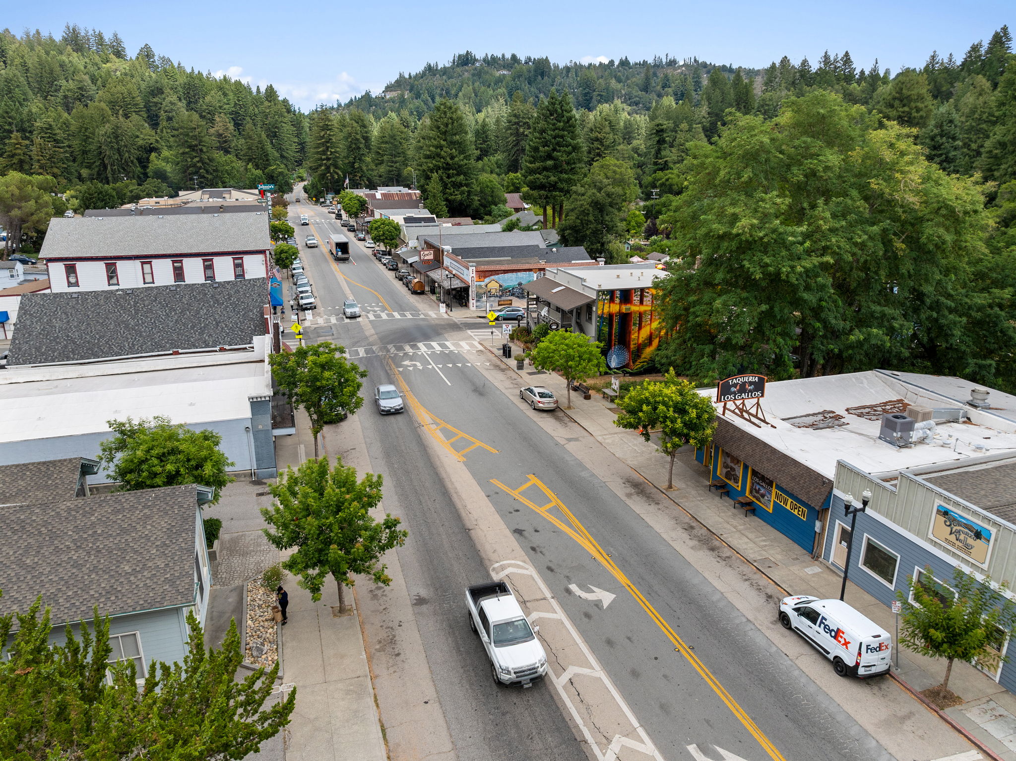 Downtown Boulder Creek