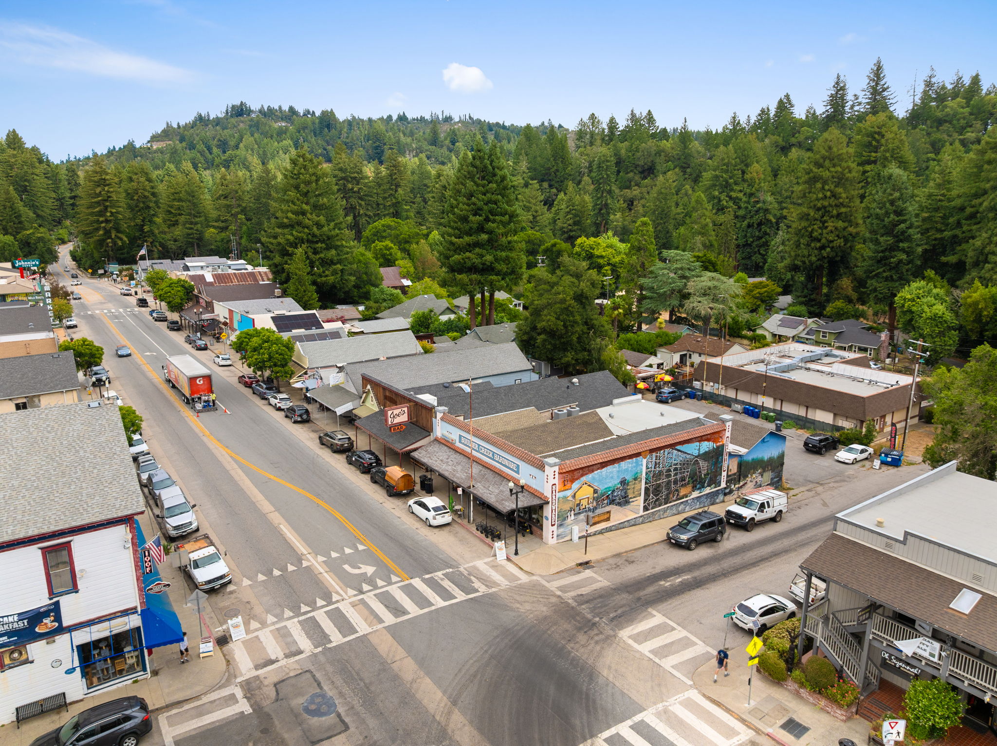 Downtown Boulder Creek