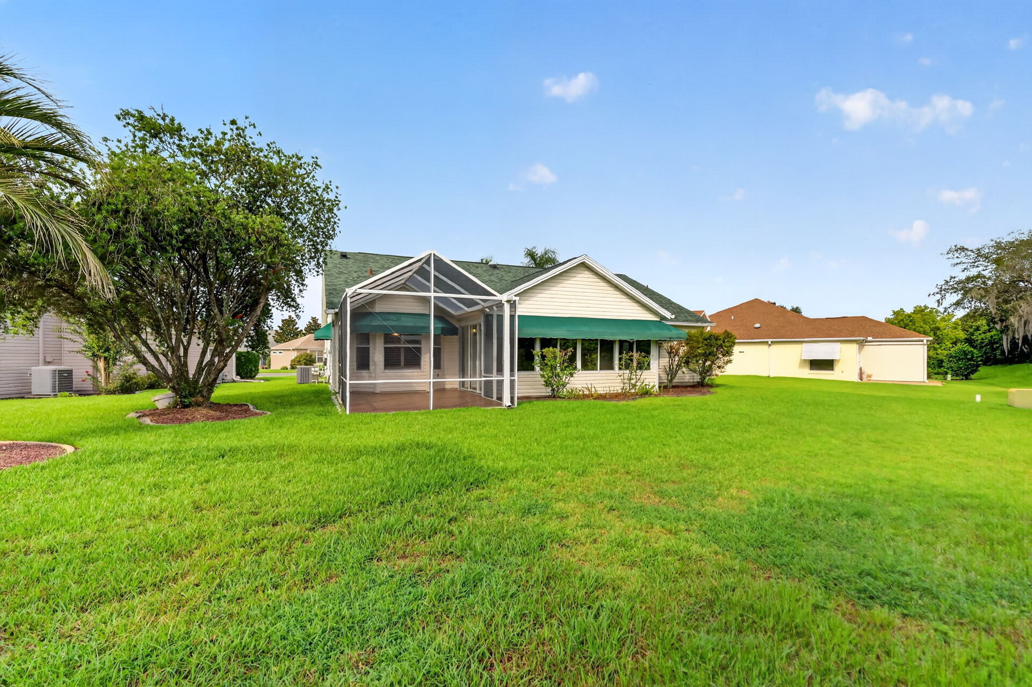 Rear Elevation with Spacious Rear Yard and ROOM FOR A POOL!