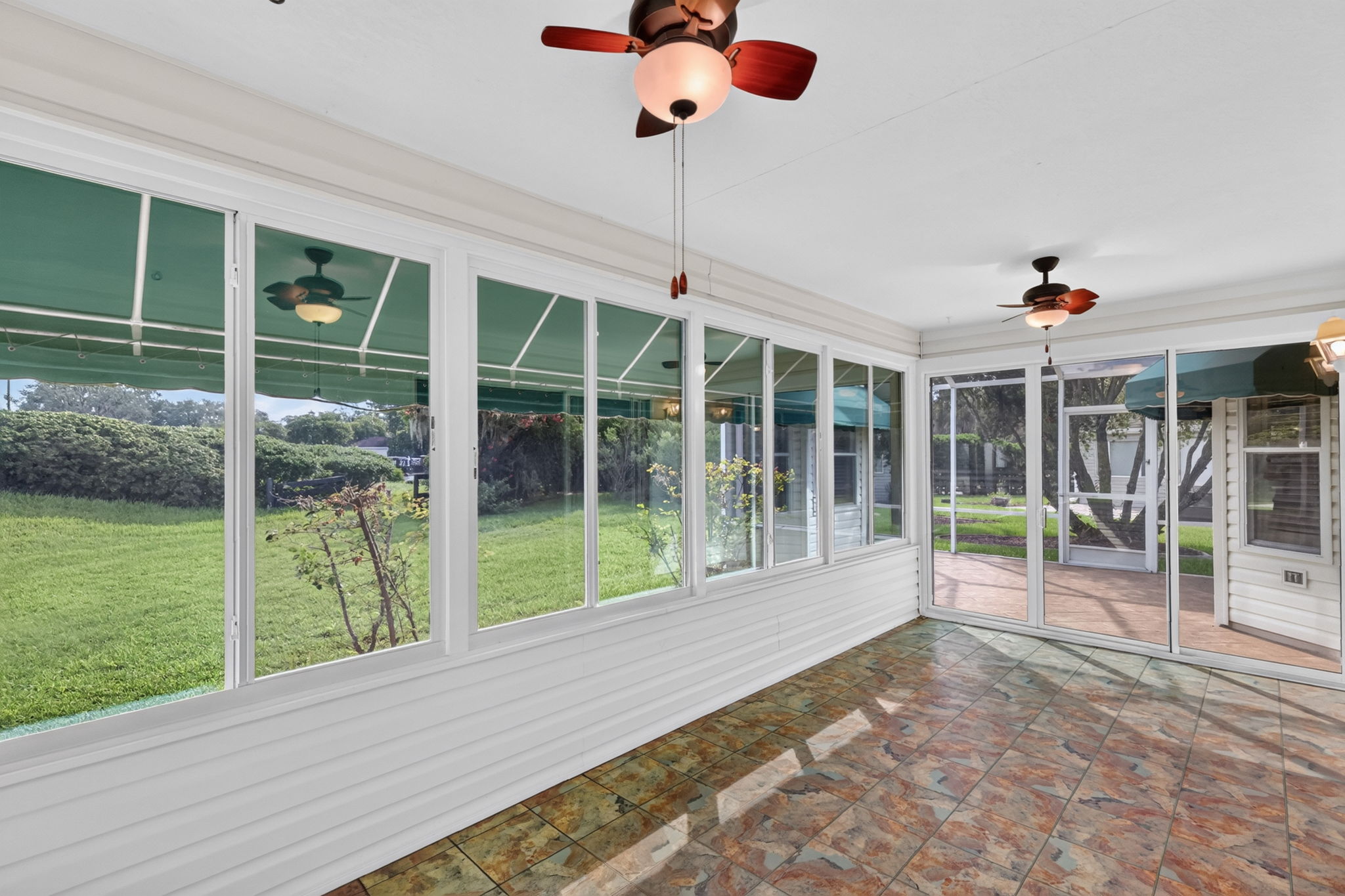 Glass-Enclosed Lanai