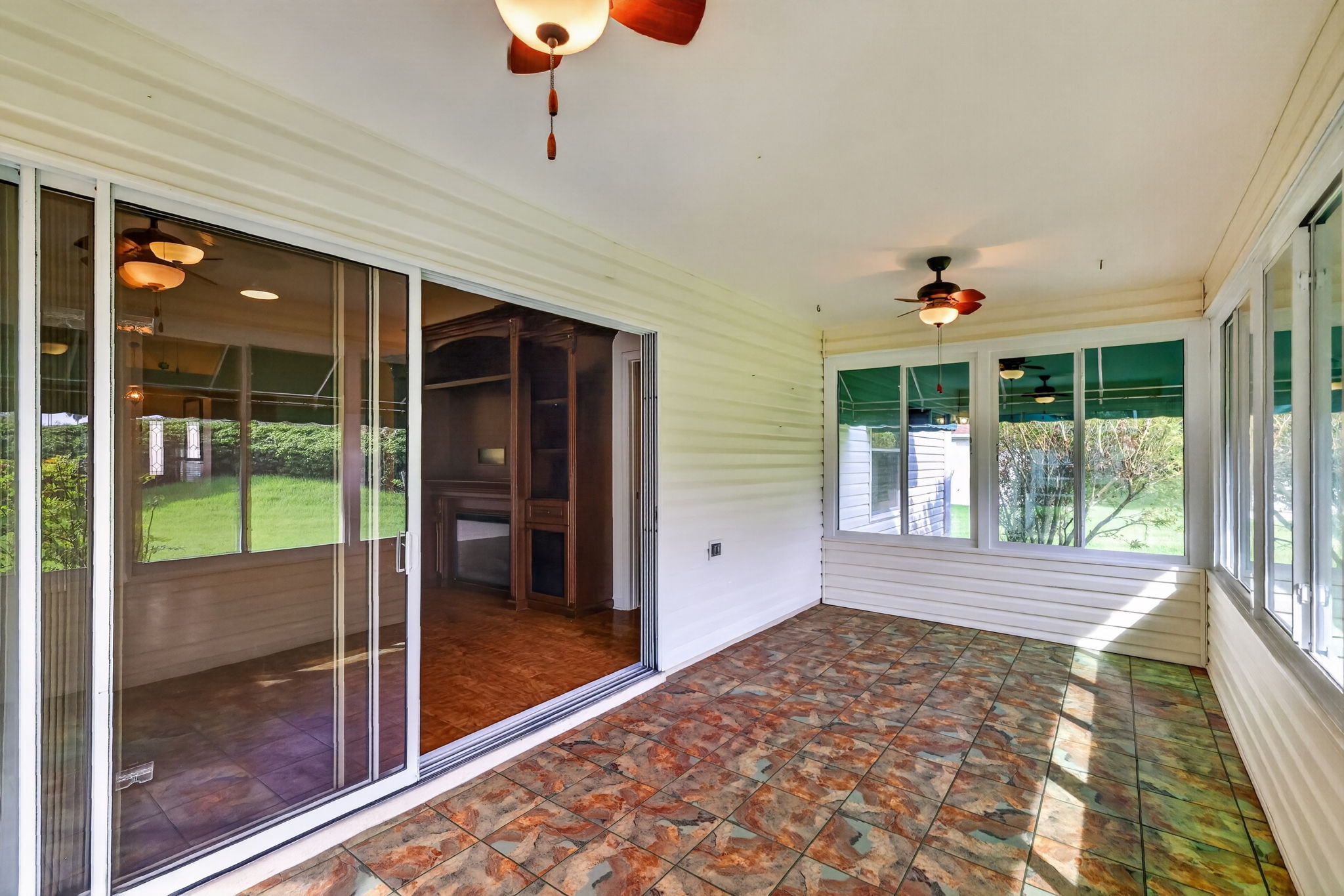 Glass-Enclosed Lanai