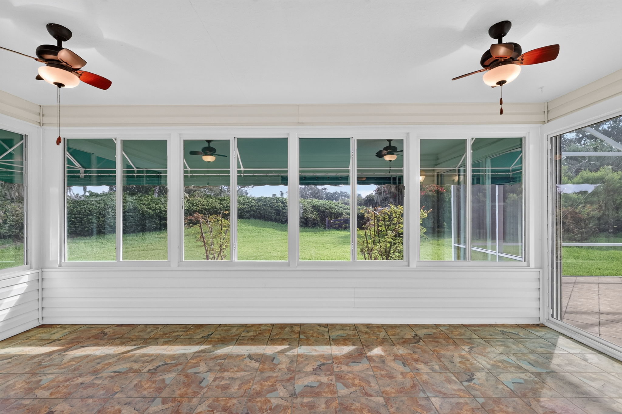 Glass-Enclosed Lanai