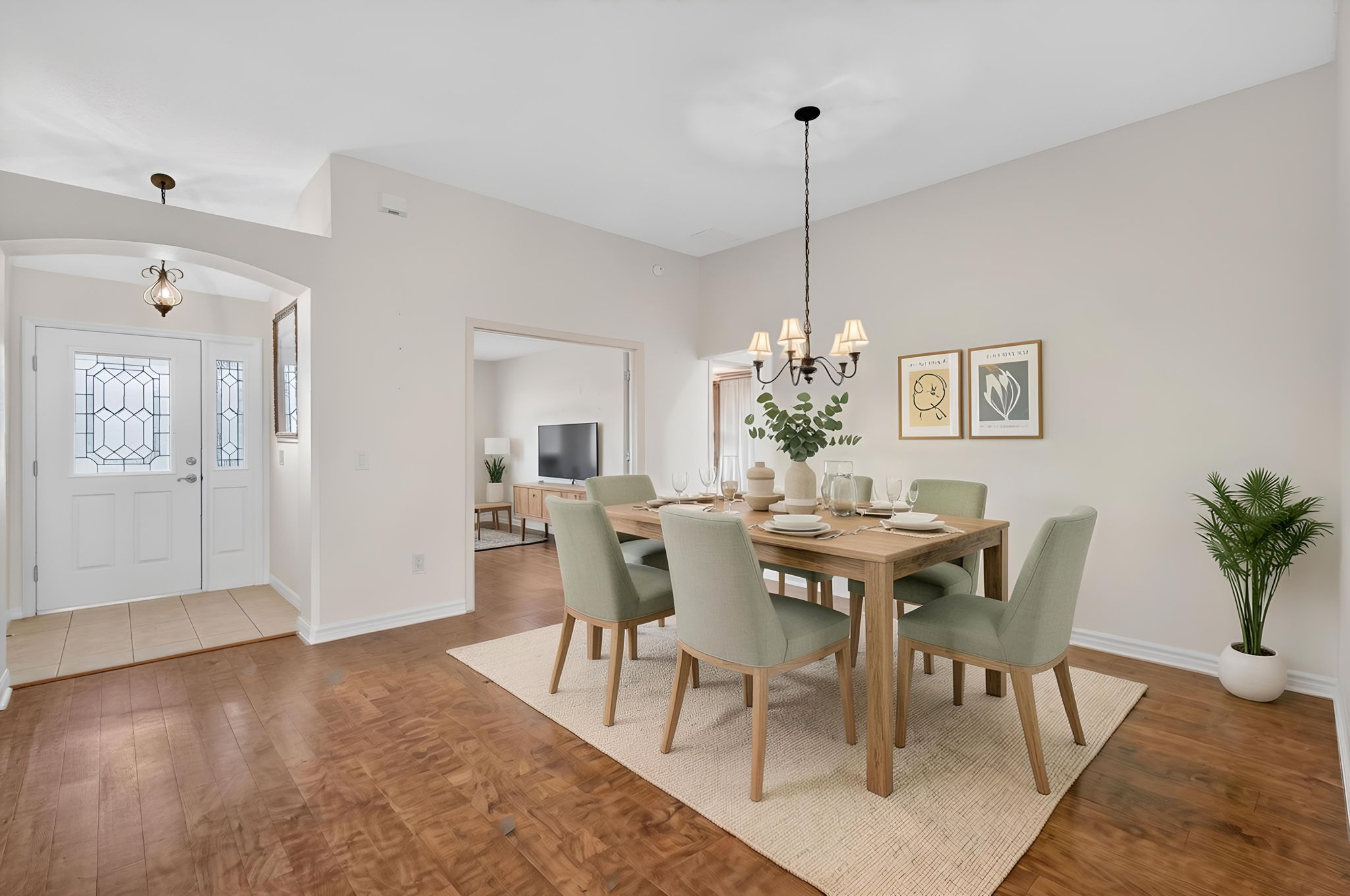 Dining Room-Virtually Staged