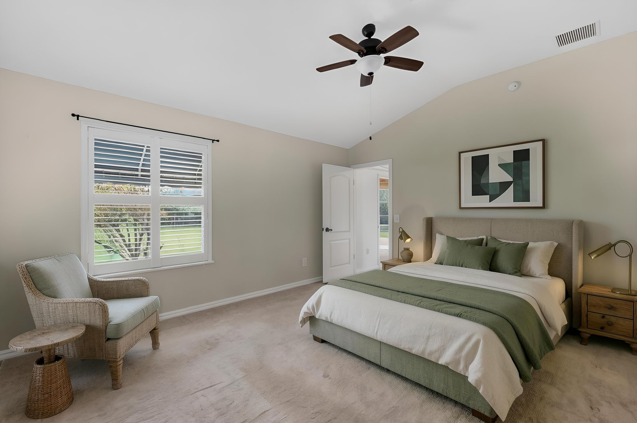 Primary Bedroom-Virtually Staged