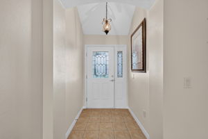 Foyer and Front Entry