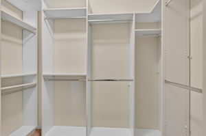 Primary Bedroom Custom Walk-In Closet