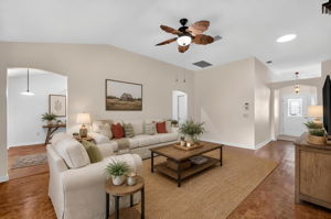 Living Room-Virtually Staged