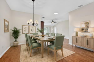 Living and Dining Rooms-Virtually Staged