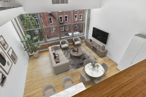 furniture is virtually staged
