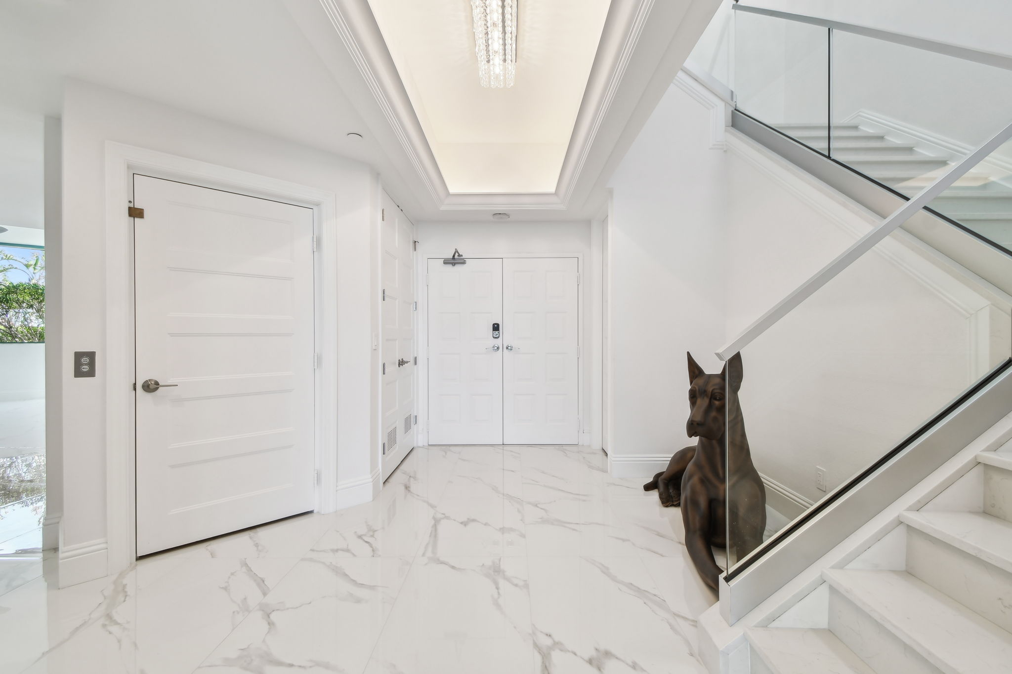 Foyer and Elevator Entrance