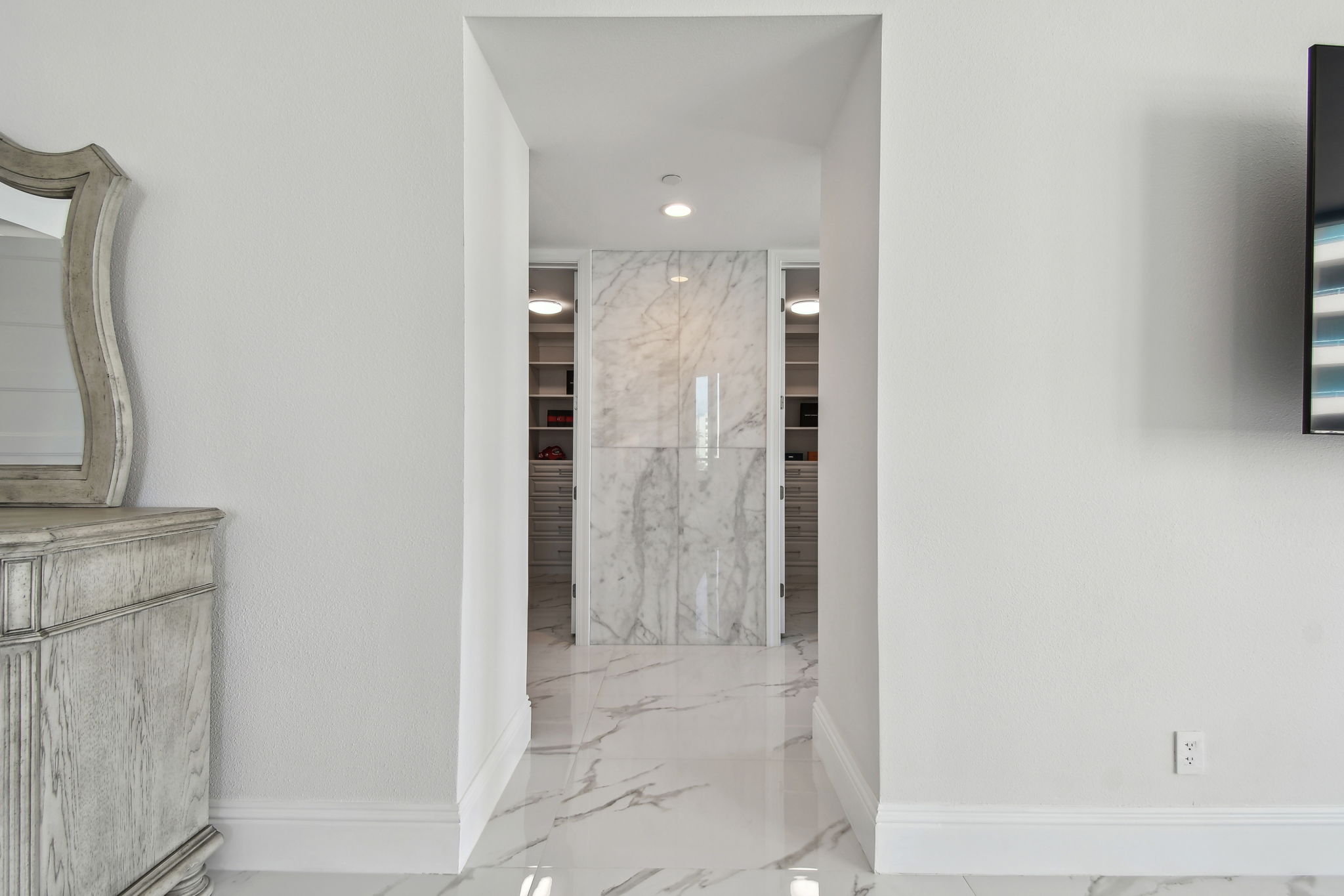 Primary Suite Entrance to En Suite Bathrooms