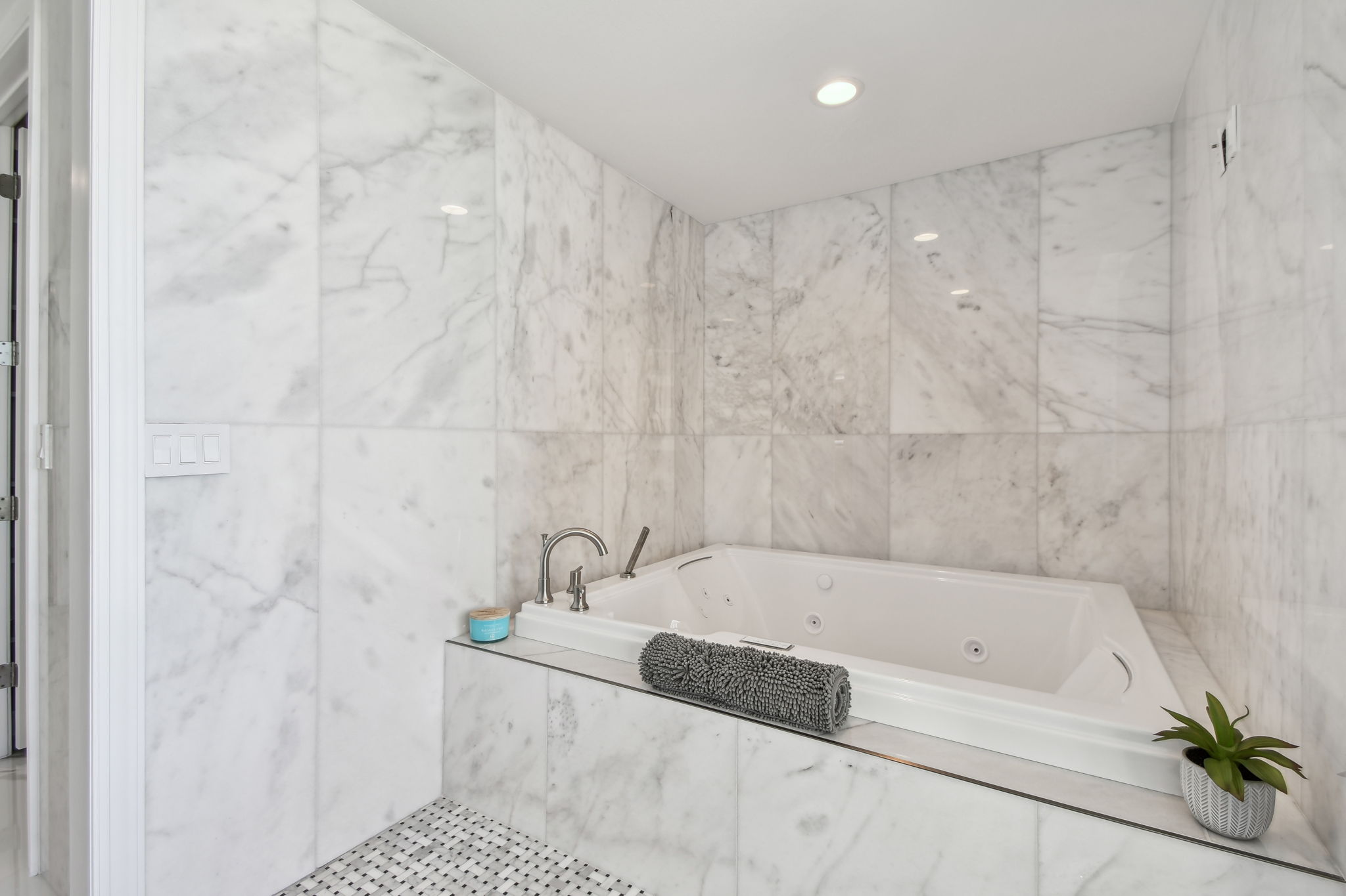 Primary Bathroom 1 with Whirlpool Tub