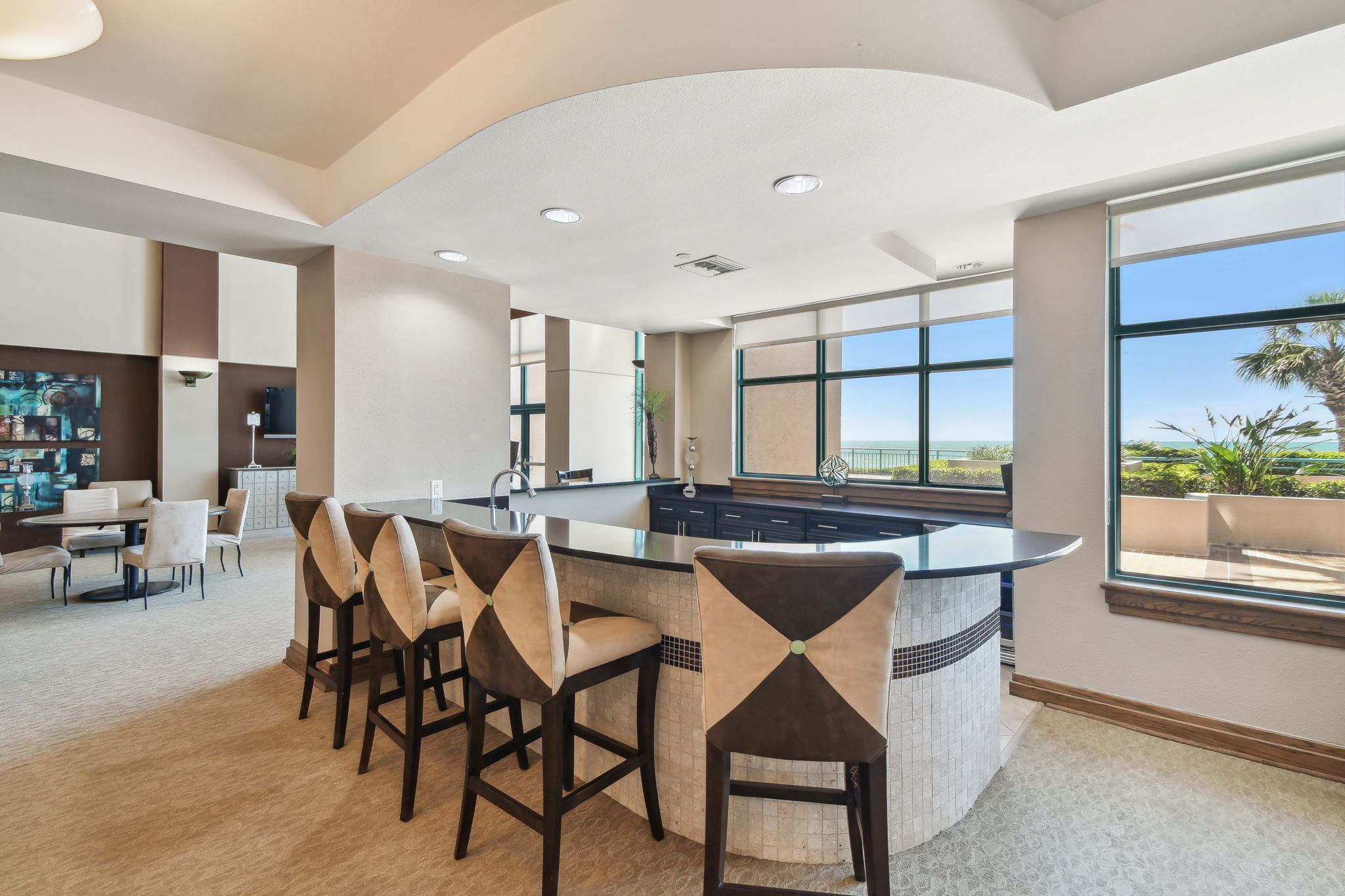 Lower Level Social Area Bar