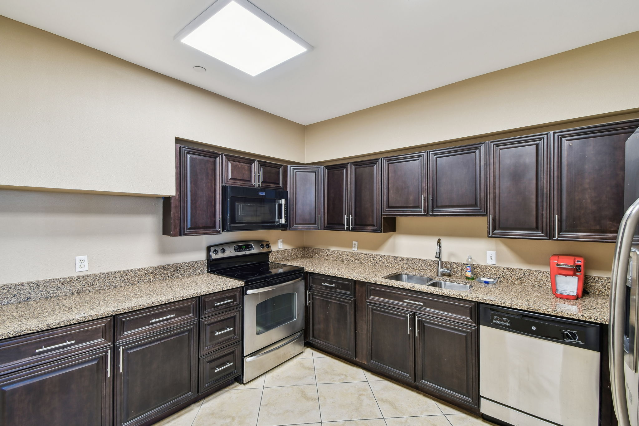 Lower Level Kitchen off Social Area