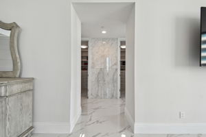 Primary Suite Entrance to En Suite Bathrooms