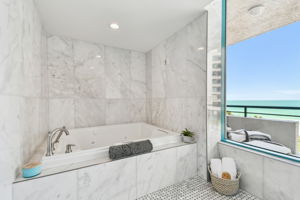 Primary Bathroom 1 with Whirlpool Tub
