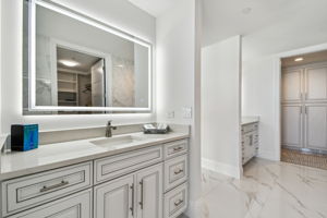 Primary Bathroom Vanity 1