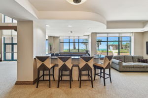 Lower Level Social Area Bar