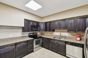 Lower Level Kitchen off Social Area