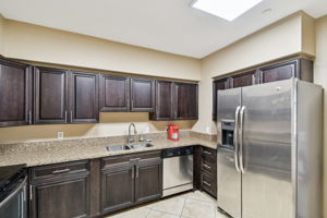 Lower Level Kitchen off Social Area
