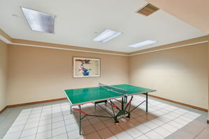 Table Tennis off Fitness Area