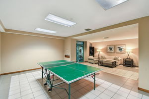 Table Tennis off Fitness Area