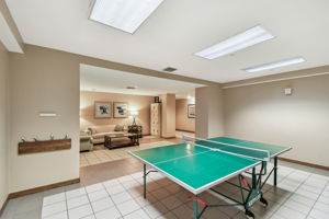 Table Tennis off Fitness Area