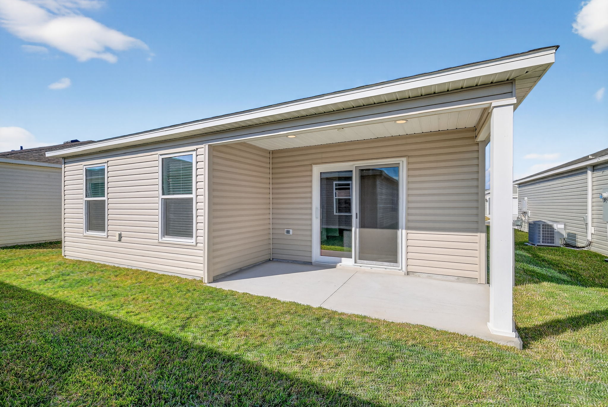 Rear Elevation with Lanai