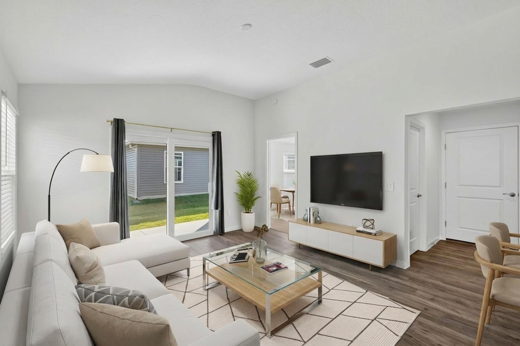 Living Room-Virtually Staged