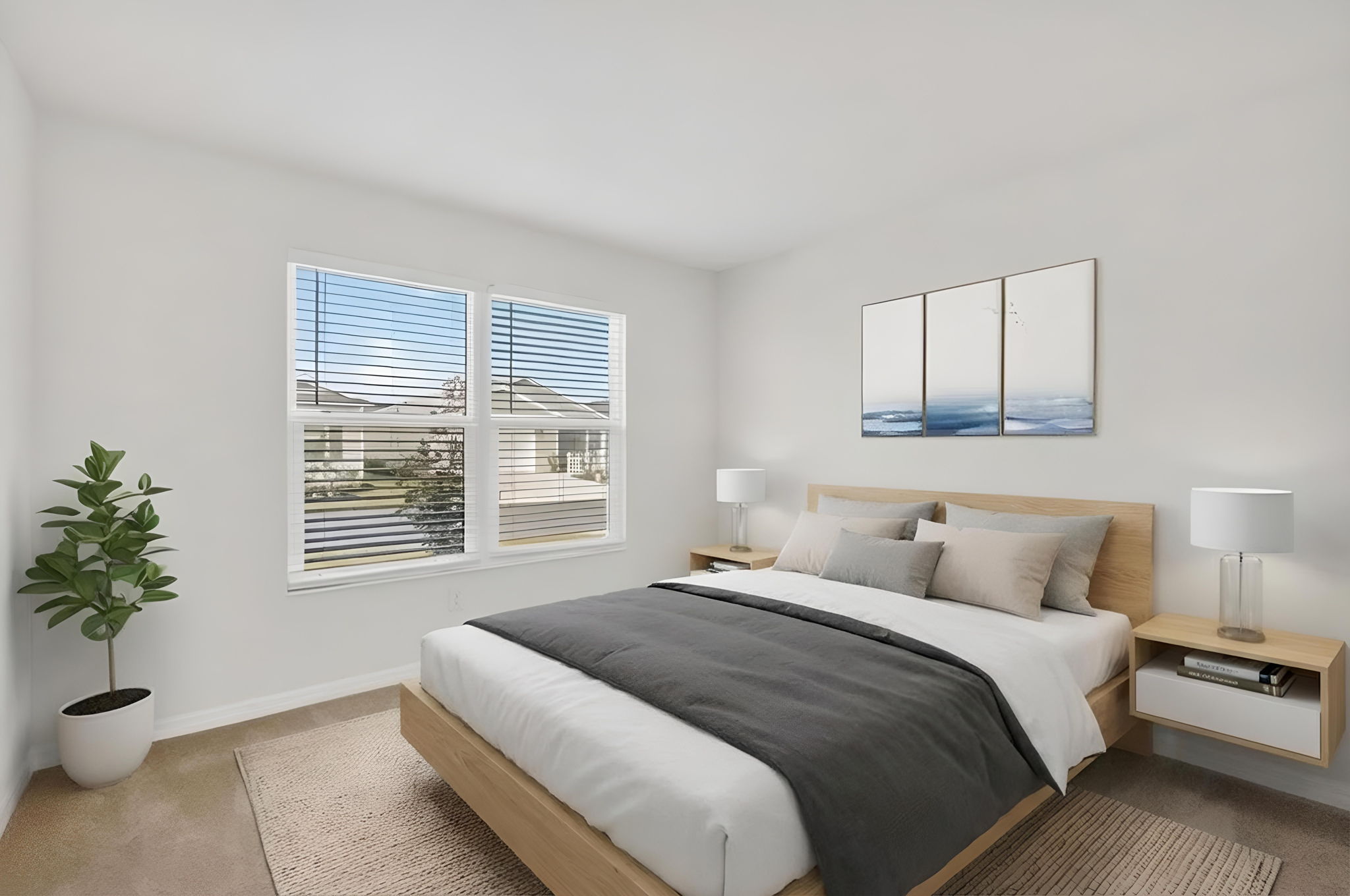 Bedroom 2-Virtually Staged