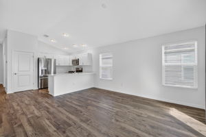 Kitchen and Living Room